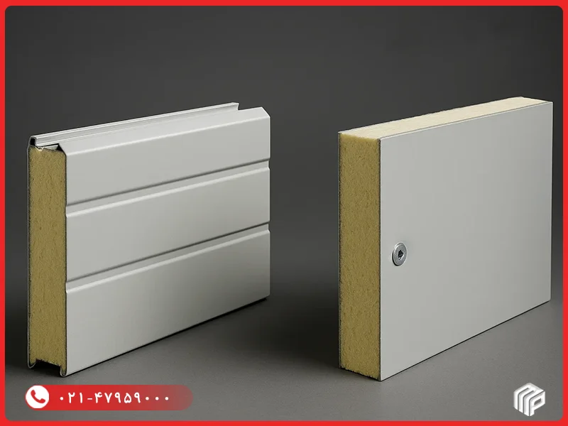 ساندویچ پانل پیچ مخفی و دیواری