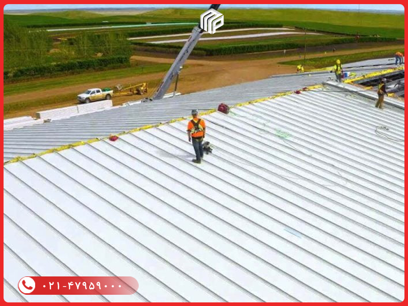 Installing ceiling sandwich panels