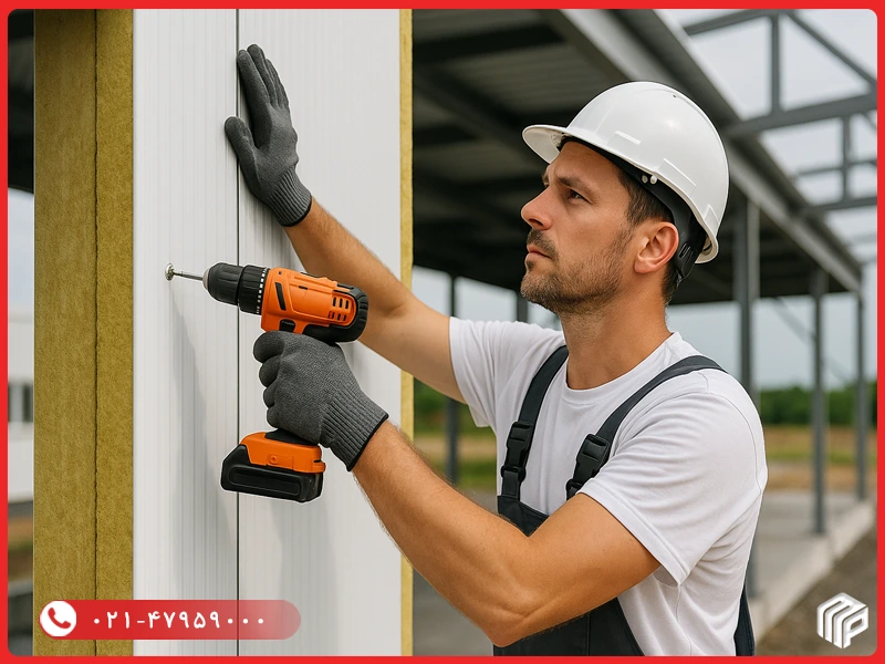The importance of choosing a professional installer for sandwich panels