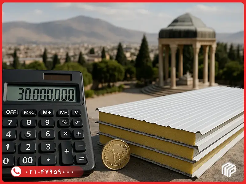 قیمت ساندویچ پانل شیراز