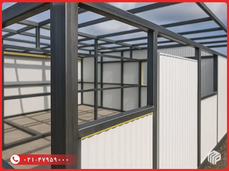 استفاده از پروفیل در ساخت کانکس